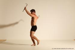 Fighting reference poses of Zdenek